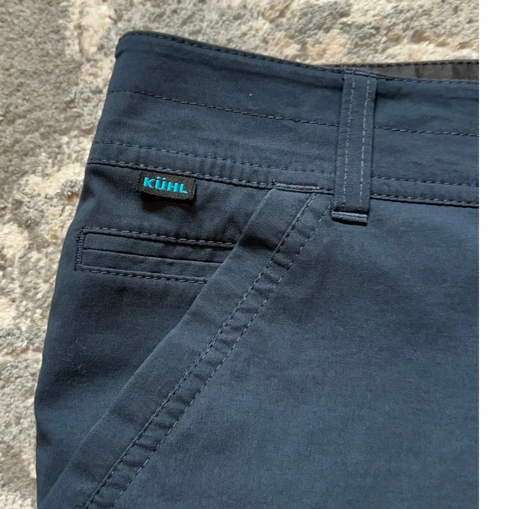 Kuhl Renegade Afire High Performance Chino‎ Pant 42x34 Navy Blue Hiking 5158